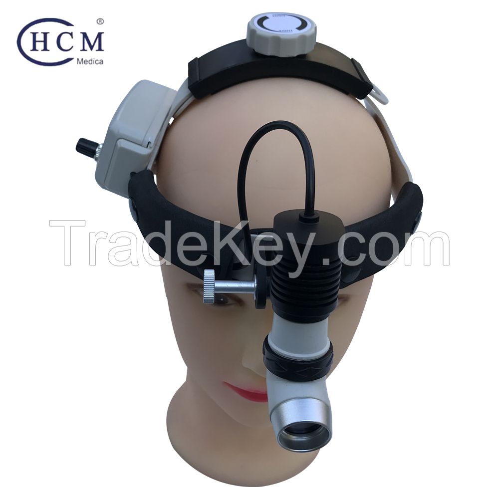 5W Dual BatteryLED Headlamp Surgery Dental ENT Medical HeadLight