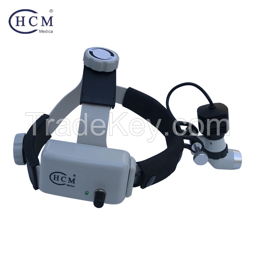 5W Dual BatteryLED Headlamp Surgery Dental ENT Medical HeadLight