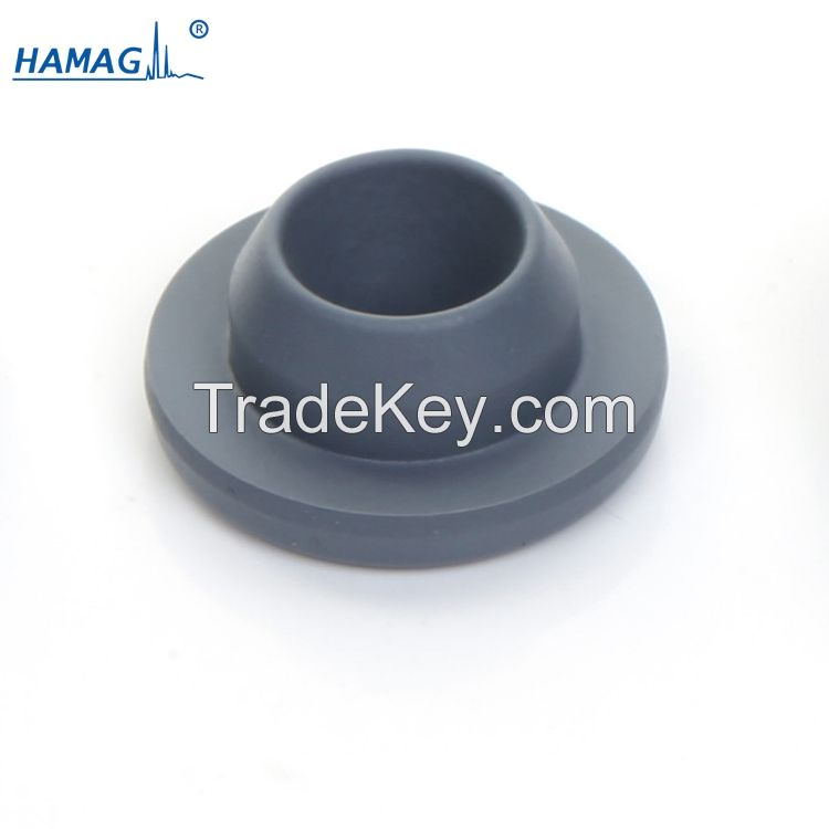 HAMAG 20mm Gray Butyl Rubber Septa Stopper