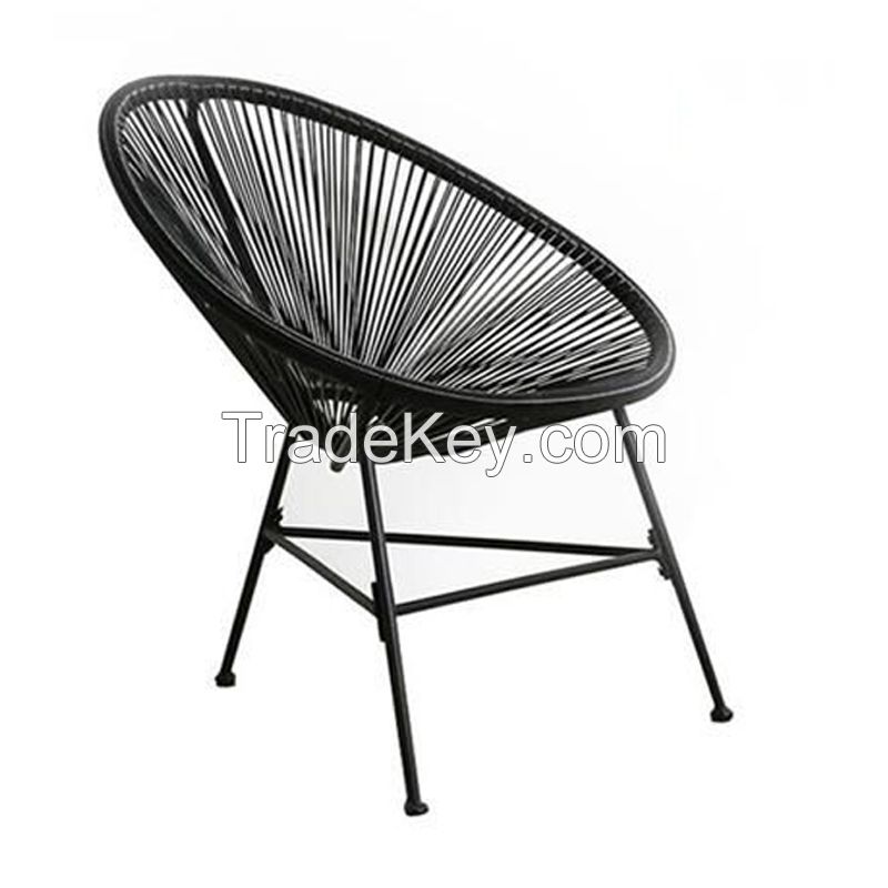 Outdoor single rattan chair outdoor balcony leisure chair homestay