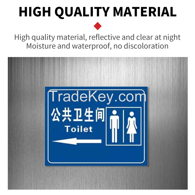 Traffic Alert Signs, Aluminum Plate + Reflective Film (Support Customization)