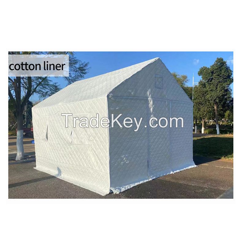 Outdoor emergency rescue tent flood control command equipment civil tent for earthquake and flood relief