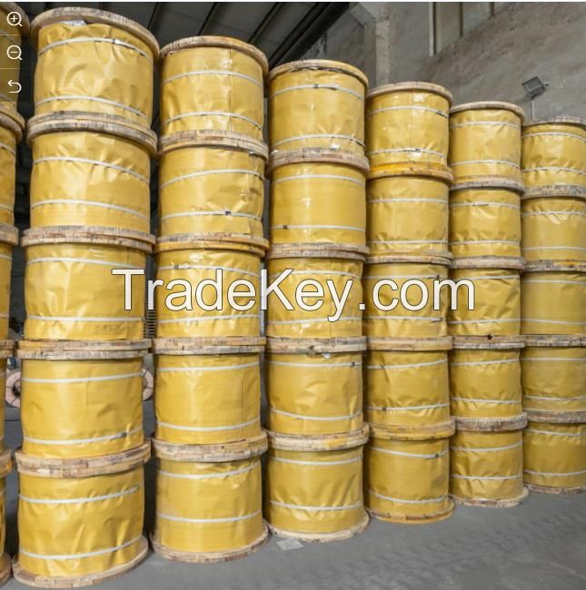 Hot Sales Galvanized Steel Wire Rope 6x19+FC