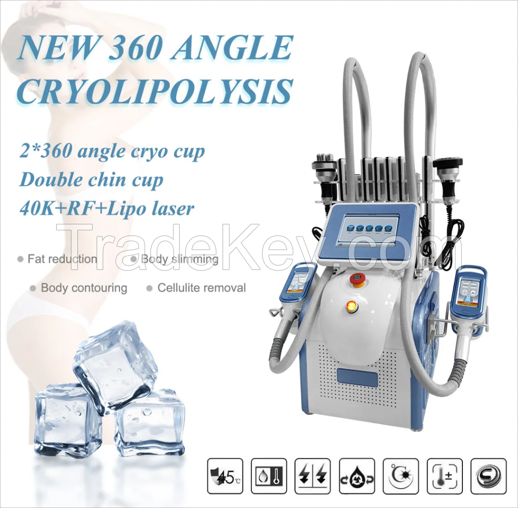 2023 Body Vaccum Cryo Machine Fat Freezing Radio Frequency Fat Freezing Machine