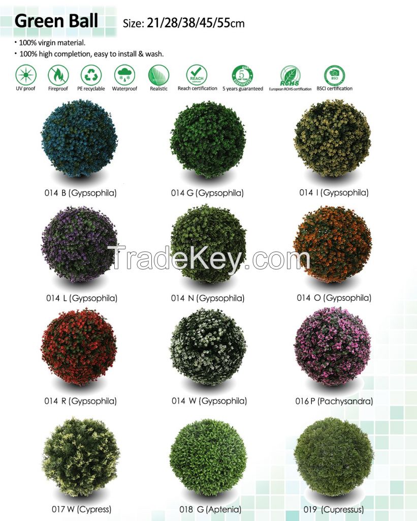 artificial grass ball simulated green ball