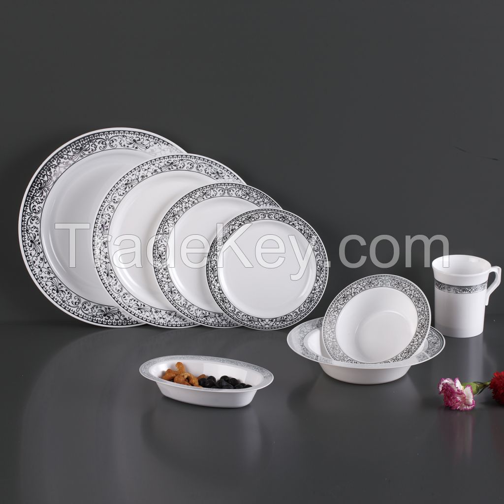 PS plastic plates round plates dinnerware 7.5&quot;