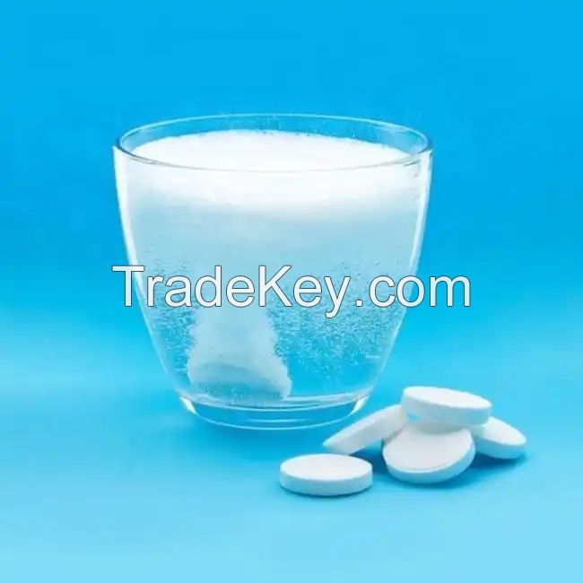 On Sales! Industry Water Treatment Trichloroisocyanuric Acid 90% TCCA with Best Price. CAS 7778-54-3