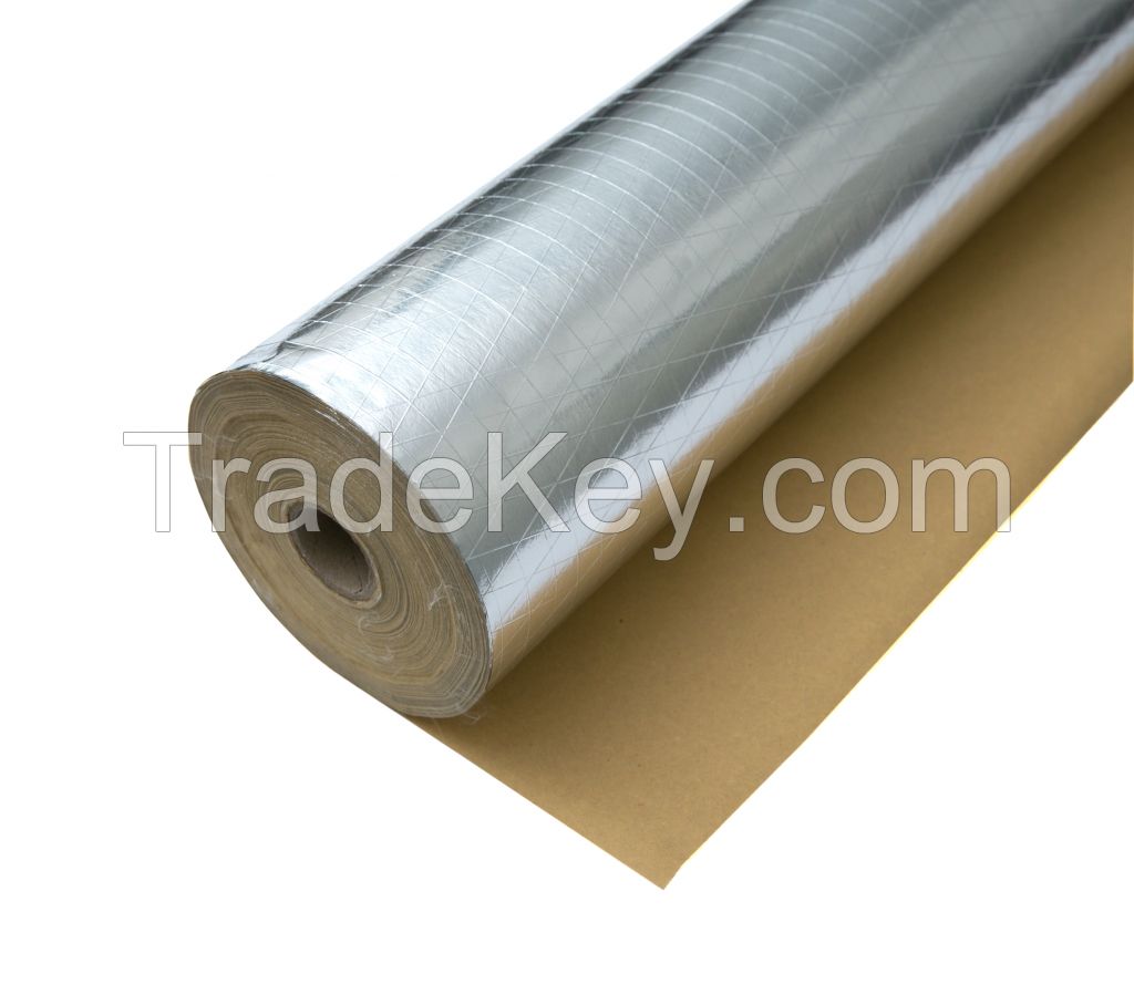 Roofing reflective insulation materials kraft backed aluminum foil scrim