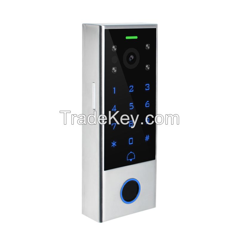 Waterproof Fingerprint Video Intercom Access