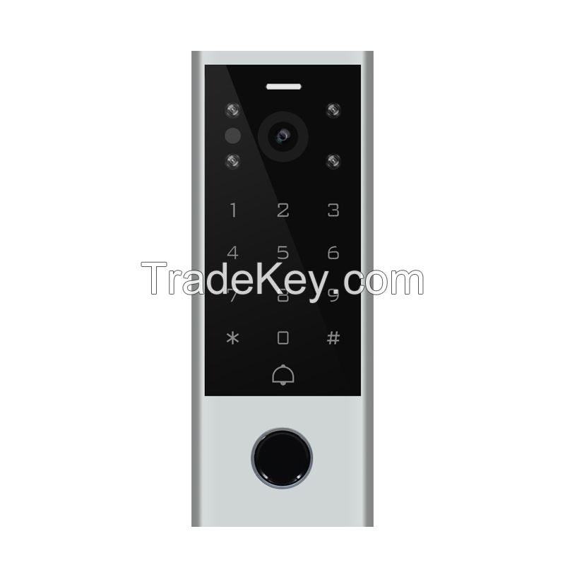 Waterproof Fingerprint Video Intercom Access