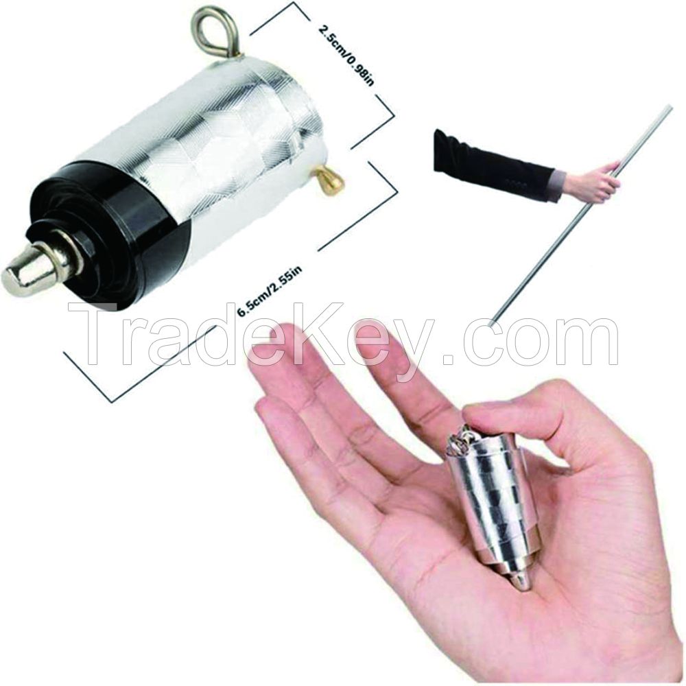 Hot Sell Metal Appearing Cane Quality Metal Trick Props Party Performance Children Best Gift Magician Magic Wand Toy