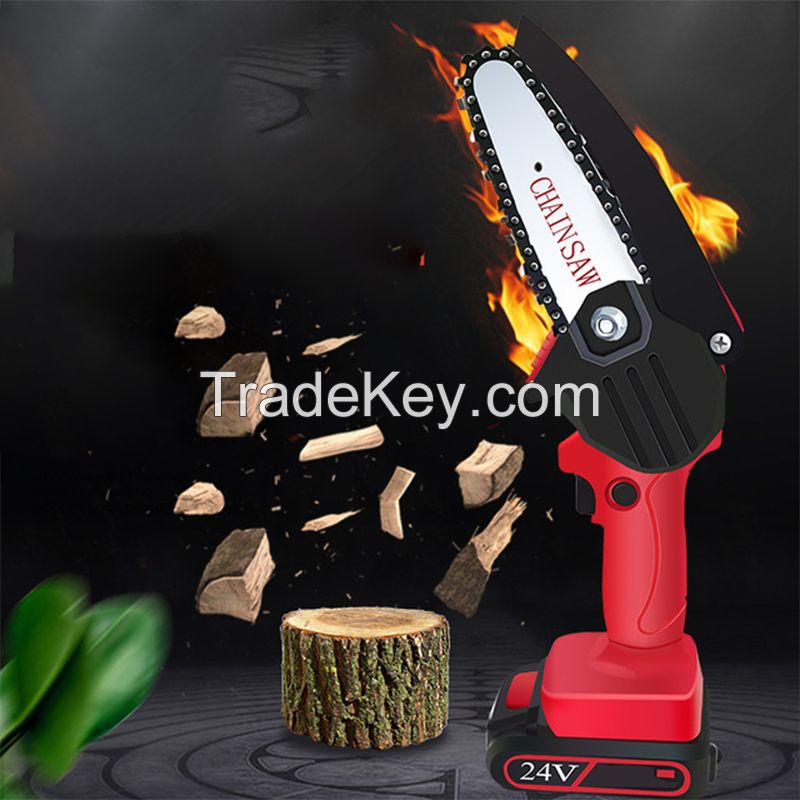 Hand Battery Electric Cordless Mini Chainsaw 