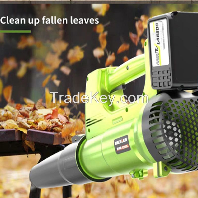 High Powerful Speed Blower Garden Leaf Snow Air Blowers 21V Portable Handheld Cordless Blower