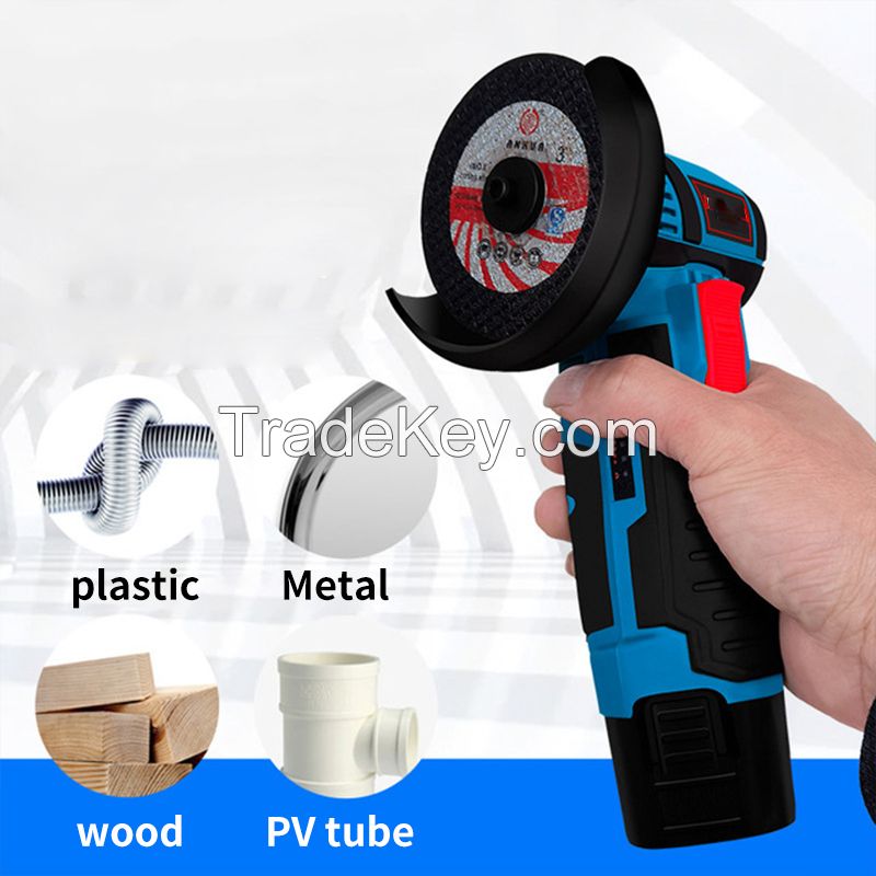 Portable Multi-Function electric cordless mini angle grinder