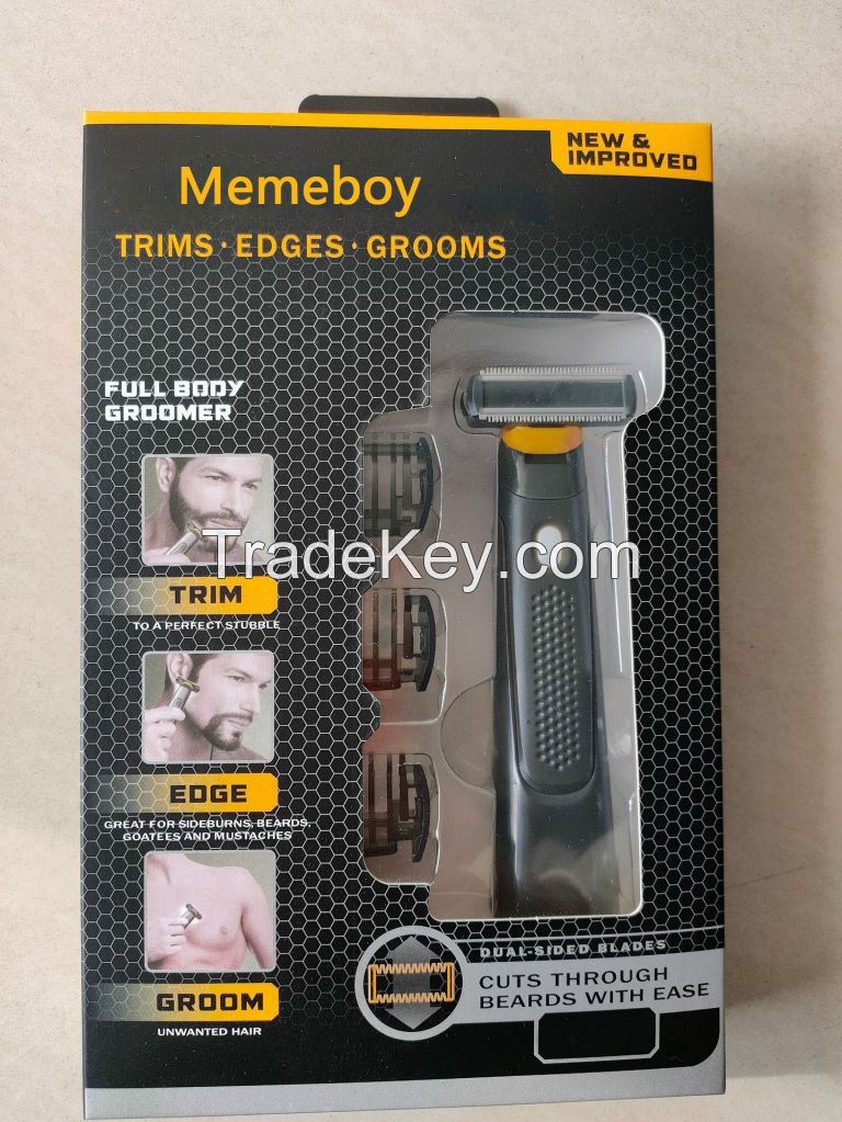 Memeboy Long Handle Double Edge Safety Razor - Butterfly