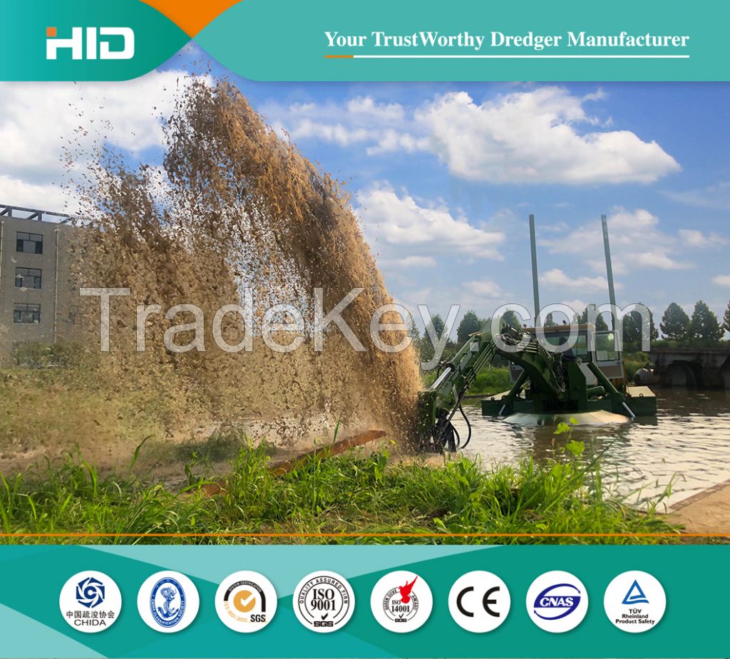 HID - Model CE-200 - Patented Amphibious Multipurpose Dredger Machine