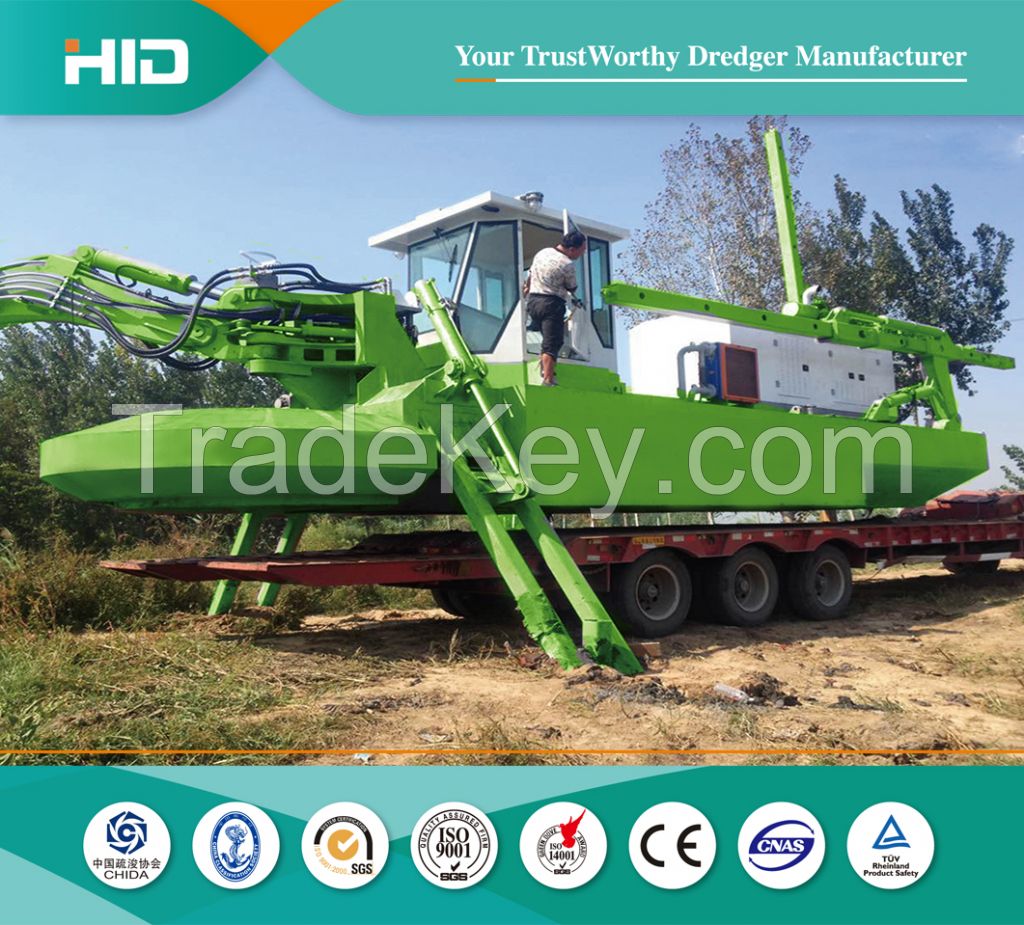 HID - Model CE-200 - Patented Amphibious Multipurpose Dredger Machine