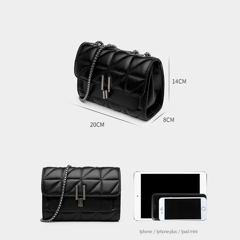 Luxury Brand Designer Handbags for Lady Fashion 2022 Leather Women Shoulder Chain Messenger Hand Bags