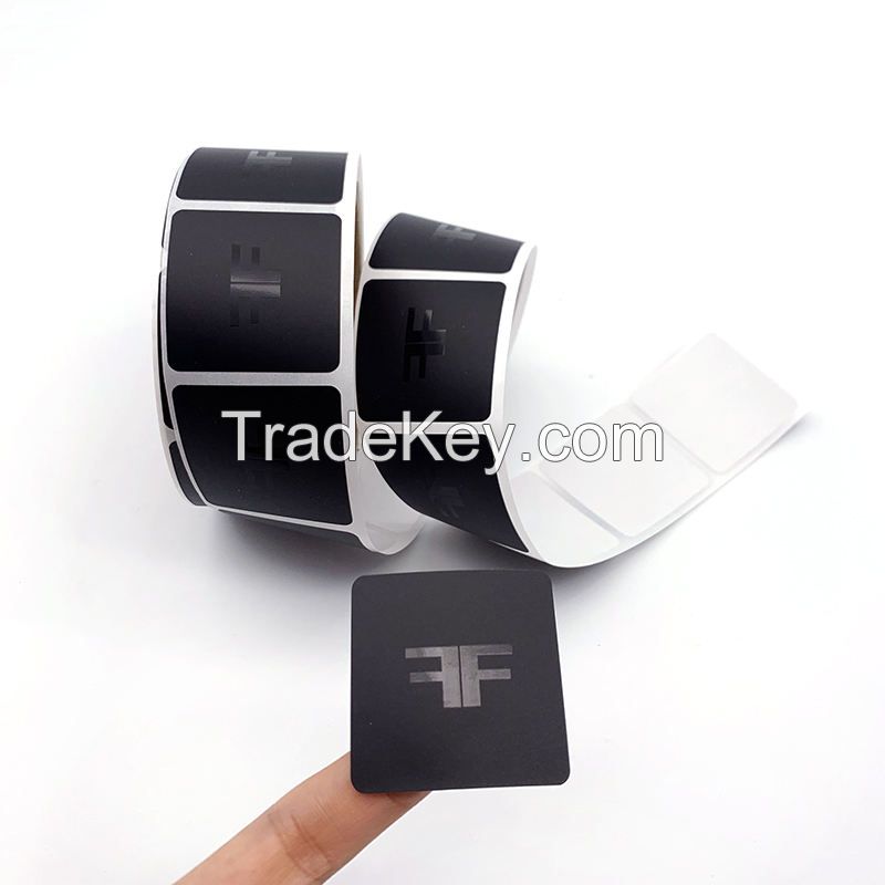 Product Sticker Printing Custom Adhesive Brand Logo Round Label Rolls