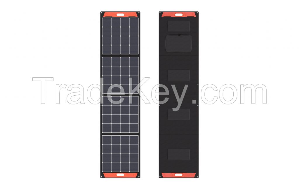 200W Sunpower Foldable Outdoor Portable Solar Panel Kits