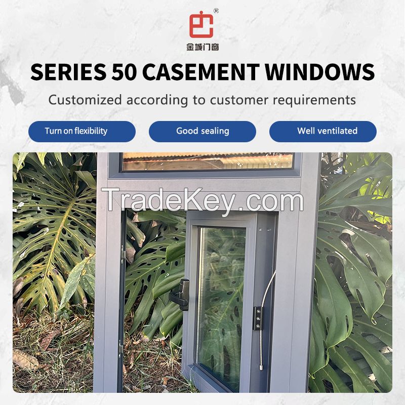 Jingcheng 50 Series Casement Windows, Casement Windows, Custom Products