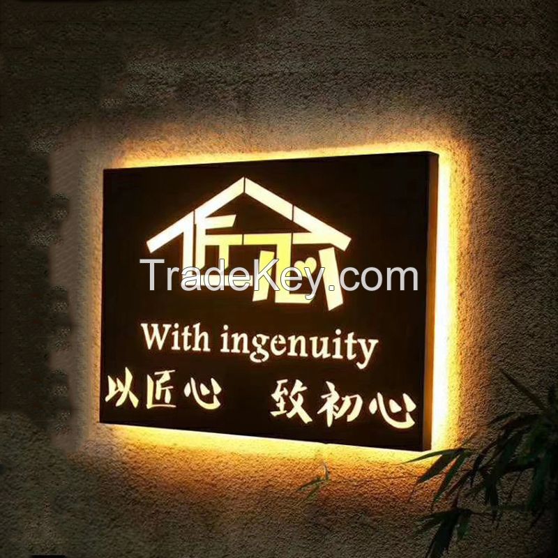 Senchun Store Signs Illuminated Signs Illuminated Light Boxes Customized Products