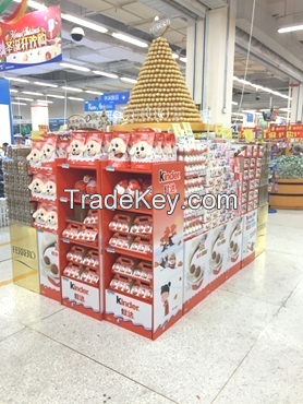 Free New Custom Design High Quality Promotion Recyclable Paper Display Box For Products Show