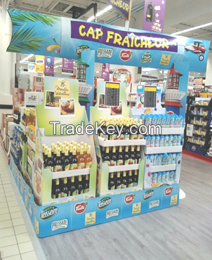 Free New Custom Design High Quality Promotion Recyclable Paper Display Box For Products Show