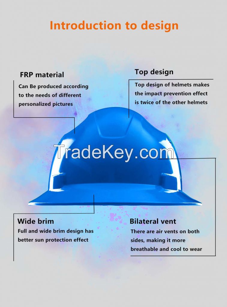 SAFETY HELMET/hard helmet/Construction Industrial Working Safety Helmet Hard hats