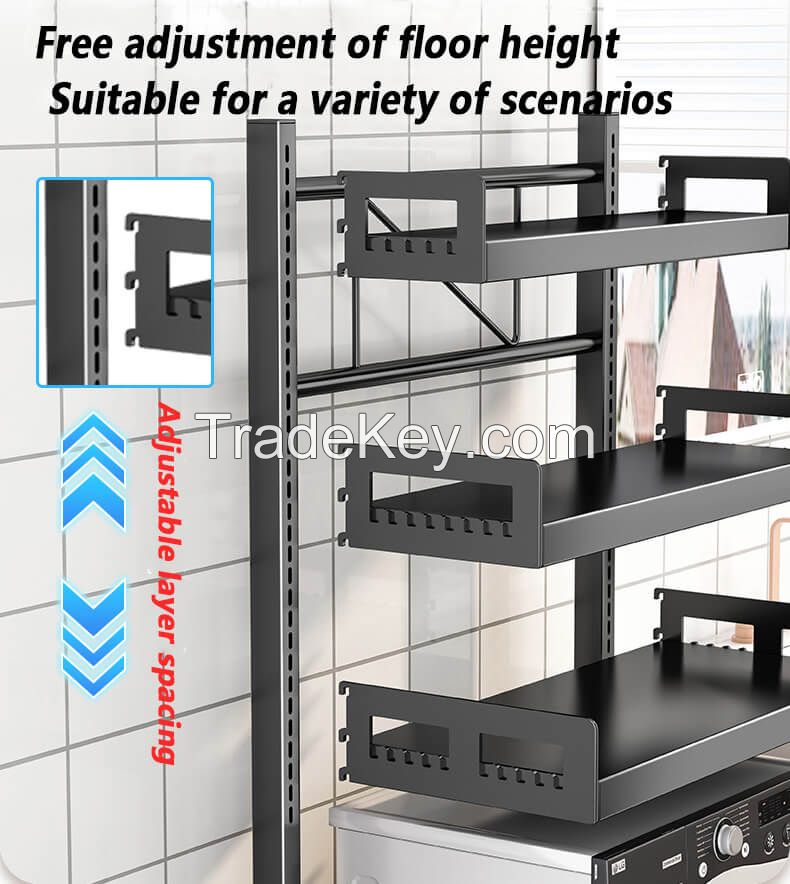 New Design Over Three-Layer Washing Storage Rack