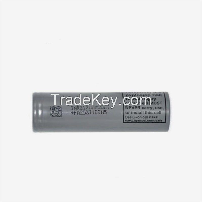 Newest full rechargeable lithium ion battery 21700 3.7v M50LT 5000mah for electric bike li-ion 21700 battery