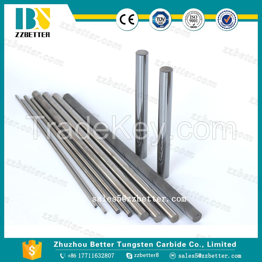 Hot Sale K05/K10/K20/K30/K40 Unground Solid Carbide Rods Blank