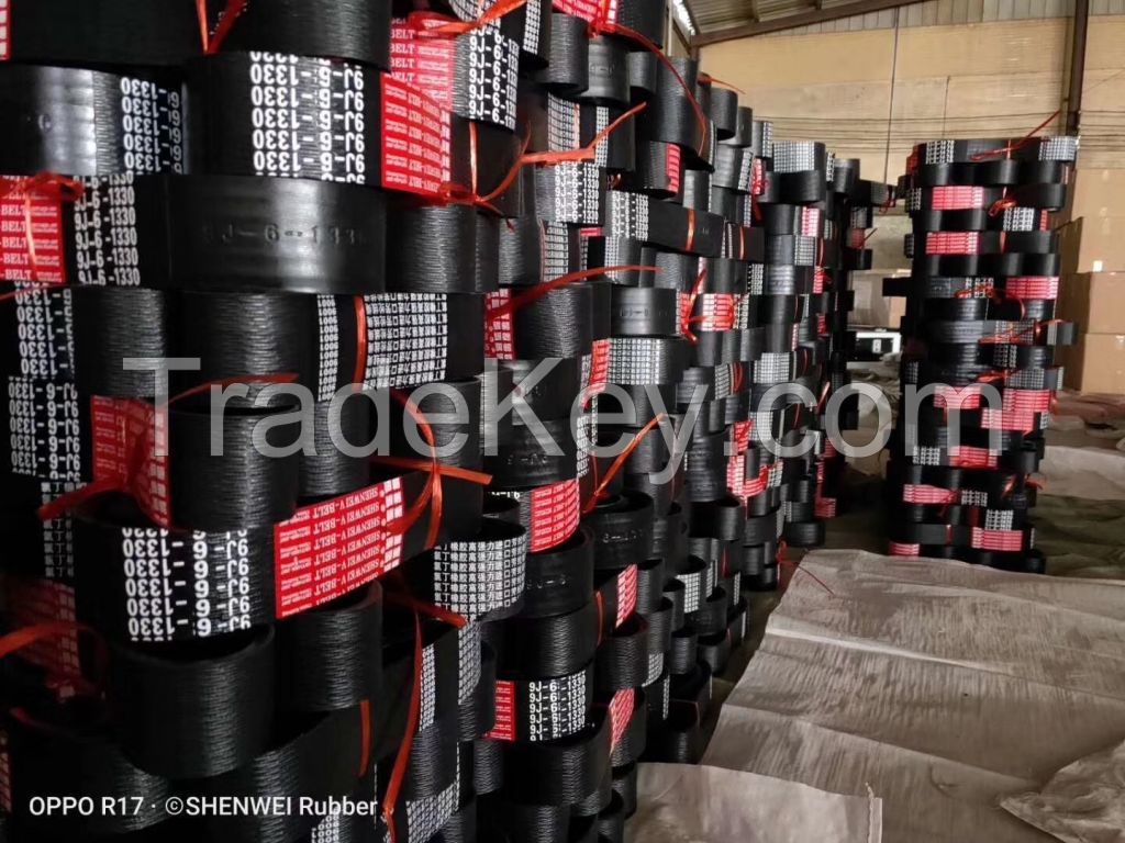 Rubber v belt manufacturing agricultural belt PK HB sizes combine machine high quality