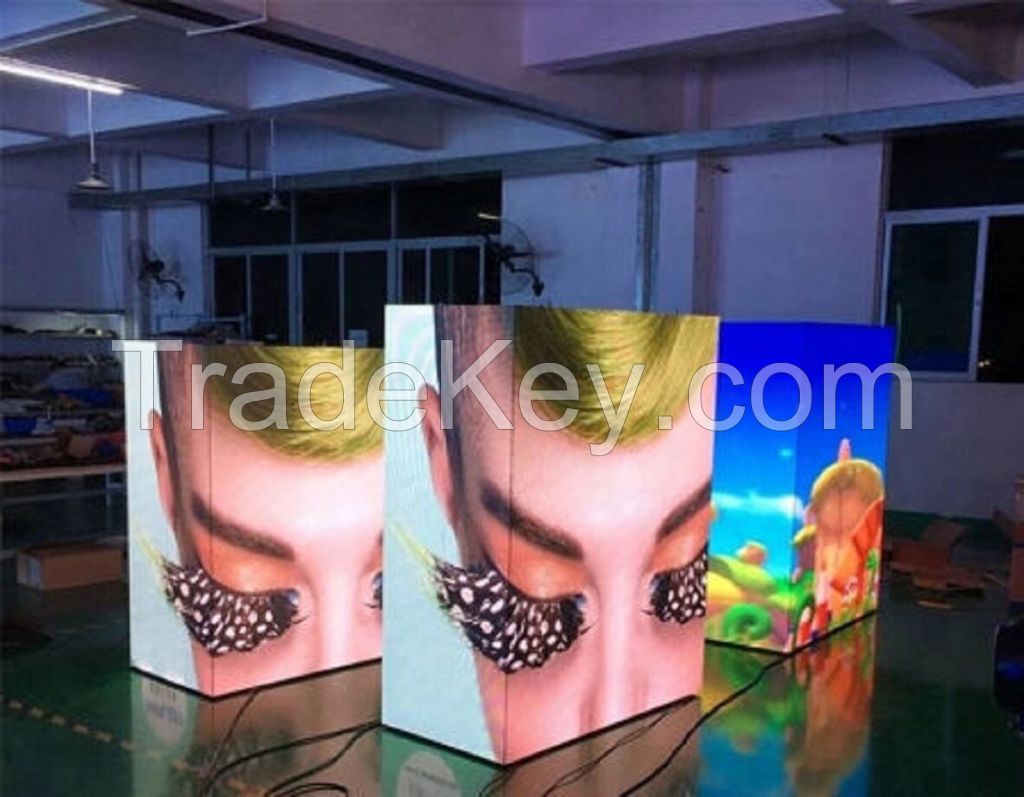 Indoor P2 fixed LED Display corner LED Screen Billboard LED panel