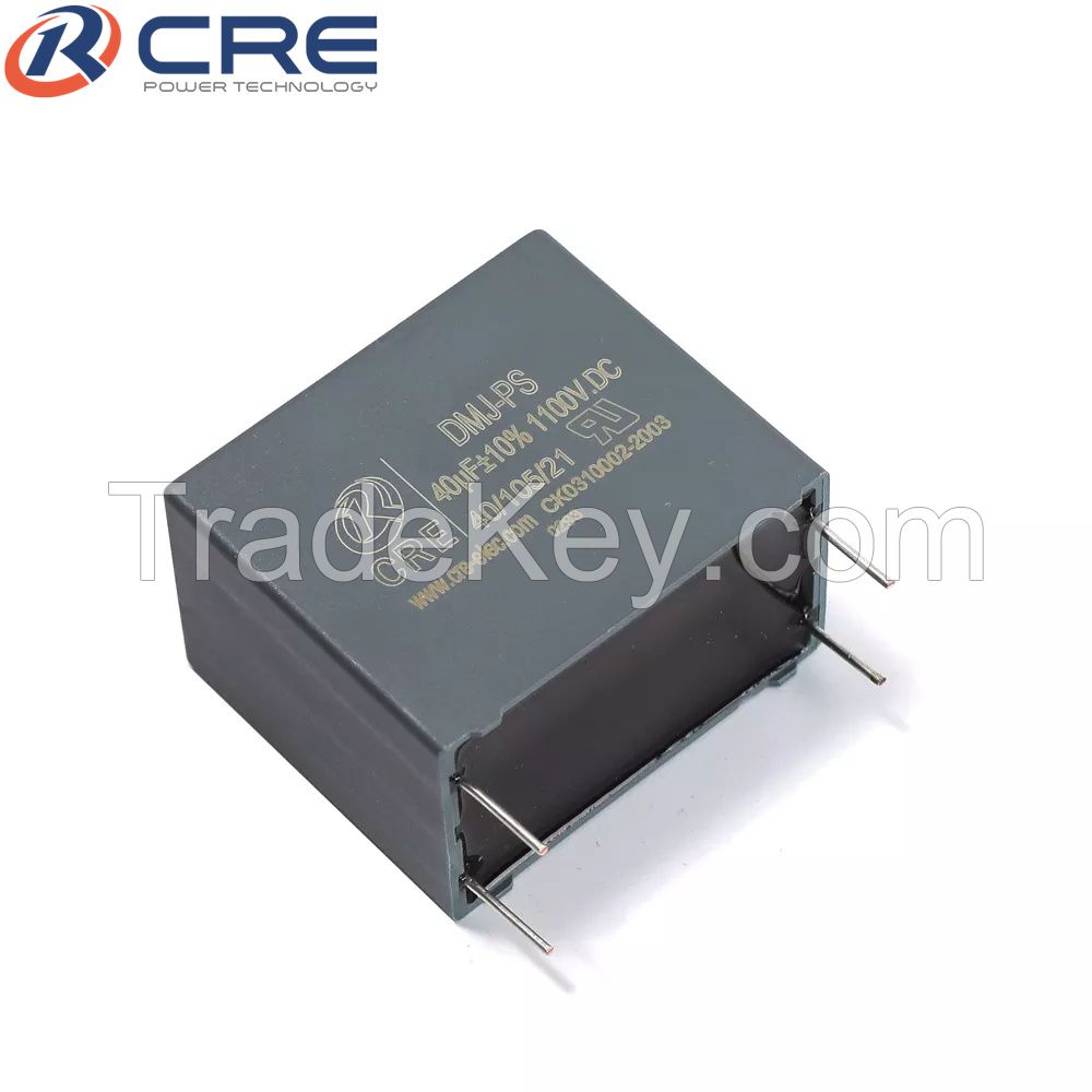 0.75uF 1000V DC metalized polypropylene snubber film capacitor for IGBT