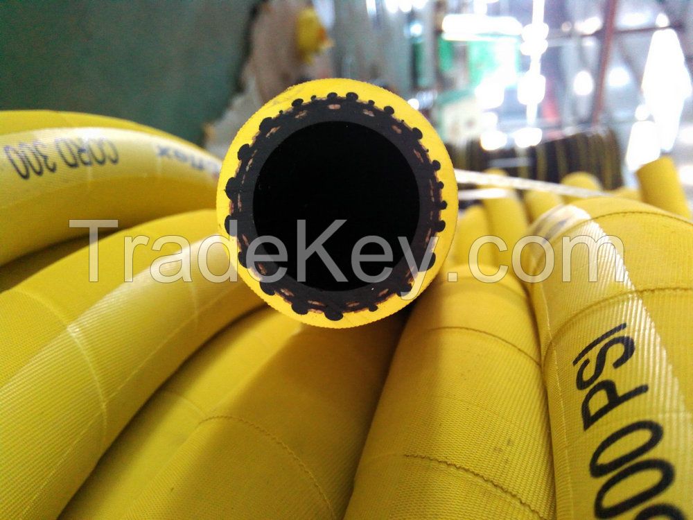 Super Long Service Life Industrial Hydraulic RSY High Pressure Braided Air Rubber Hose Pipe Assembly Flexible Hydraulic Hose