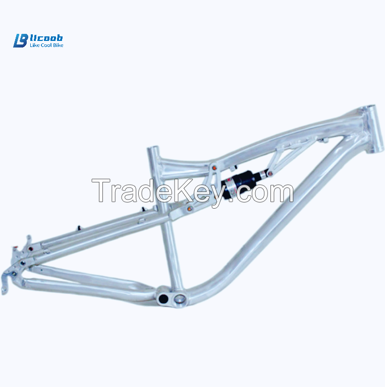 Aluminum Alloy 120mm Travel Full Suspension Mountain Bike Electric Bic