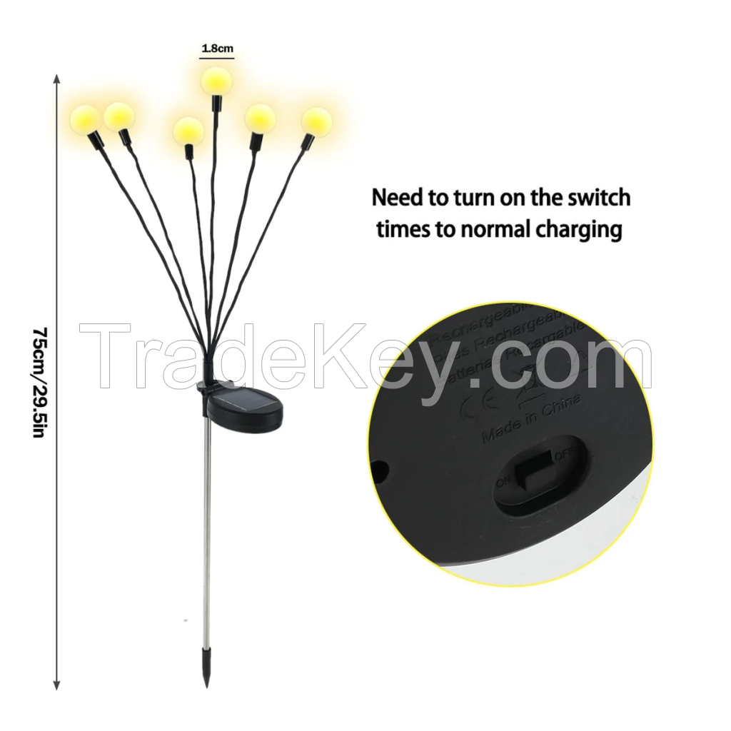 Solar-Powered firefly lamp