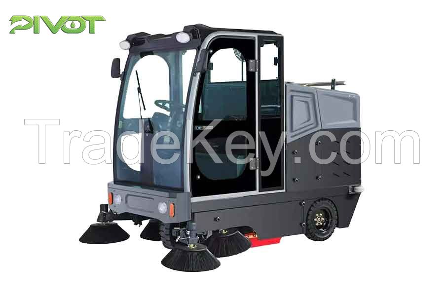 Ride-on Sweeper S200 With High Pressure Water