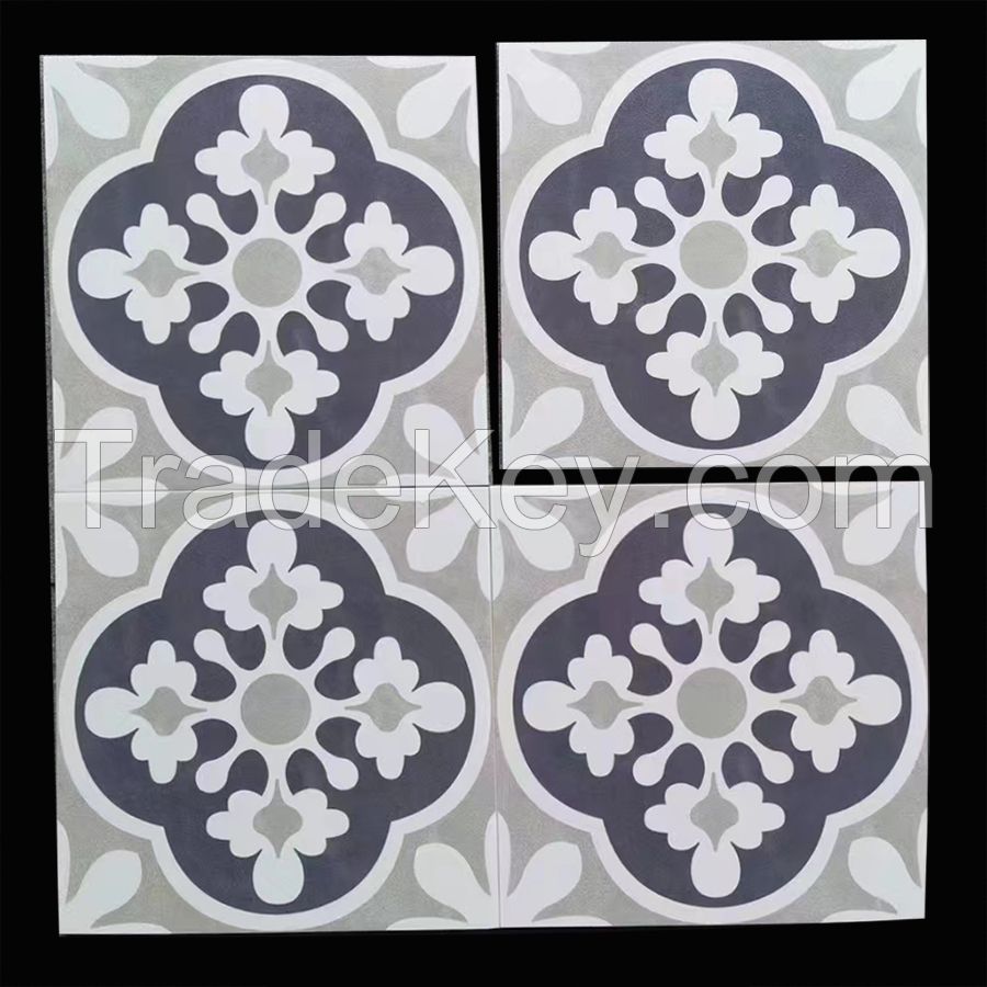 Antique retro art flower tiles, kitchen bathroom, balcony, restaurant bar, floor tiles, wall tiles