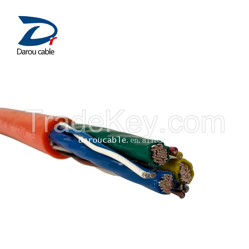 0.6/1kV Silver-plated Copper Conductor AFR High Temperatures Resistance 2 Core Signal 300mm Copper Cable Price