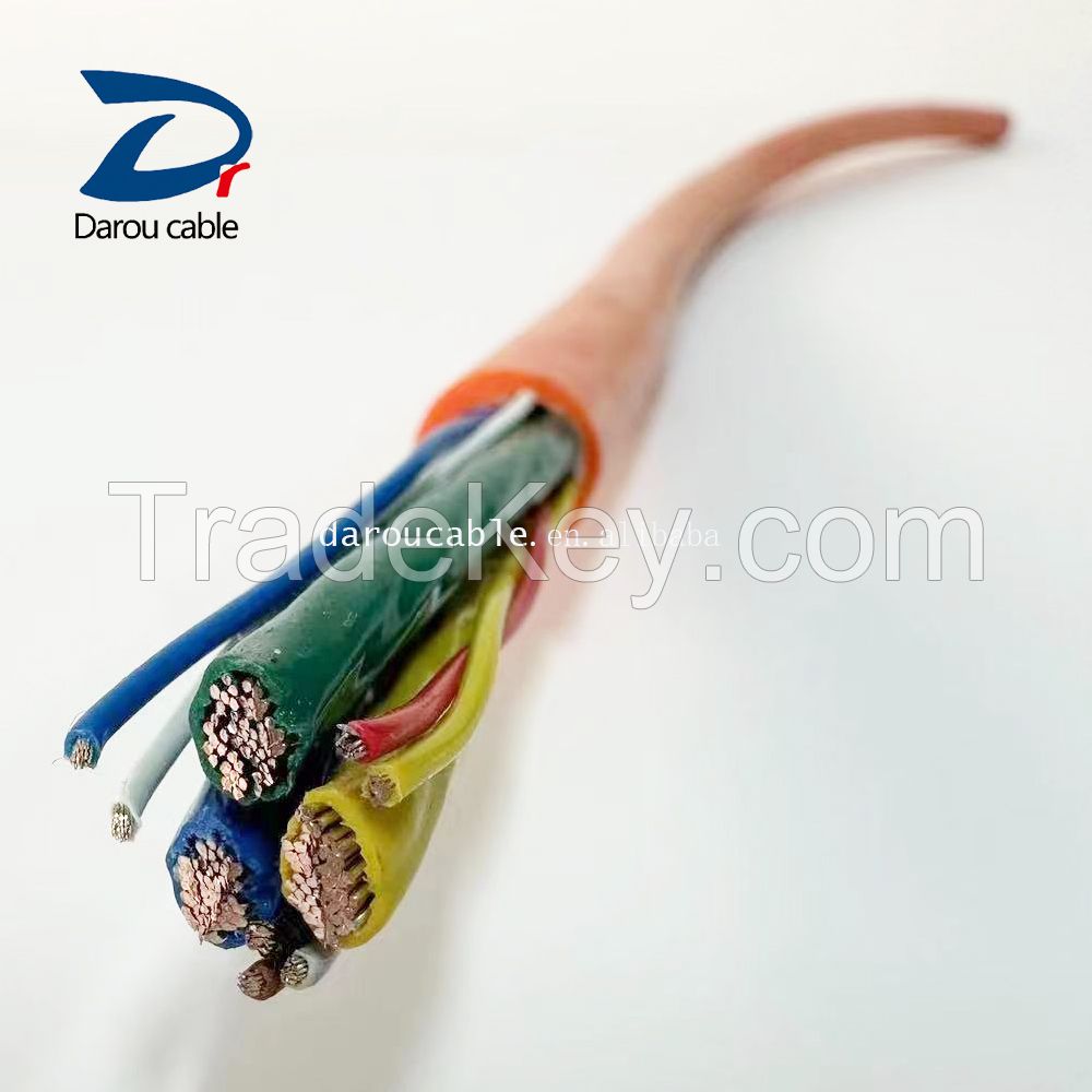 0.6/1kV Silver-plated Copper Conductor AFR High Temperatures Resistance 2 Core Signal 300mm Copper Cable Price