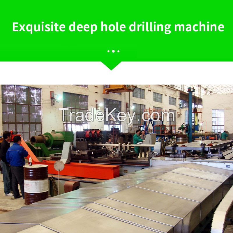 Deep hole drilling machine Violent drilling machine Flat bed deep hole drilling CNC drilling machine CNC U drilling drilling machine