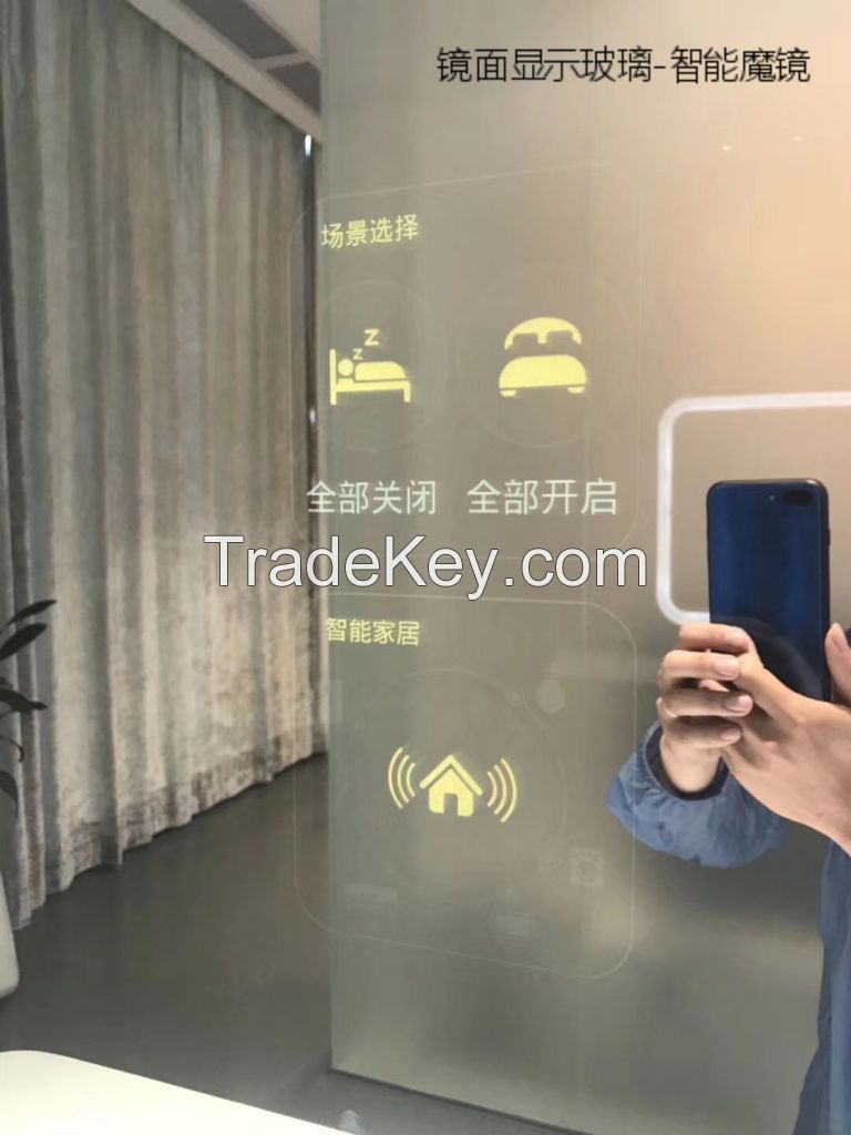 Non-conductive touch-screen glass