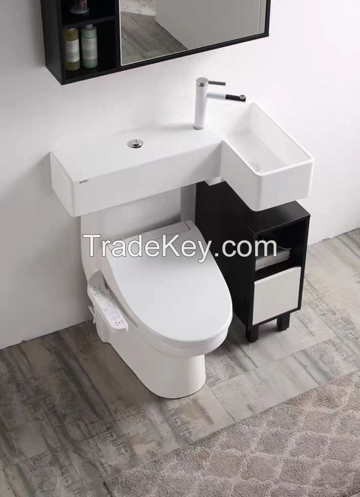 Warm Sen Group - Integrated washbasin toilet