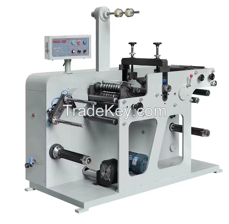 Automatic Rotary Blank Label Die Cutting Machine With Slitter Slitting Model 320 450 570