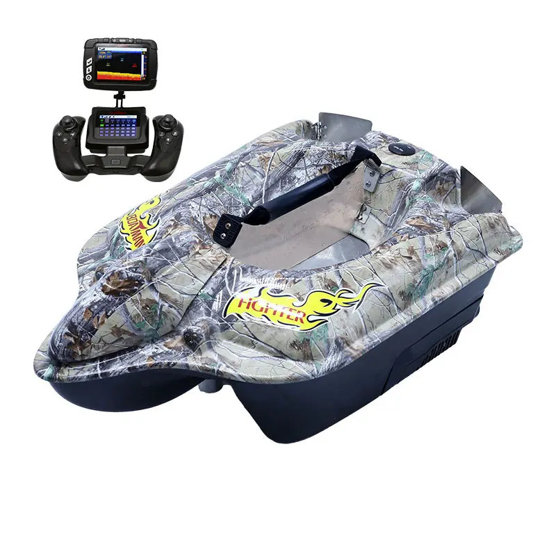 Wireless RC Fishing Bait Boat With GPS Autopilot Auto return 28 gps waypoint