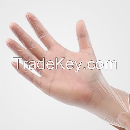 Disposable vinyl gloves powder free for food grade 