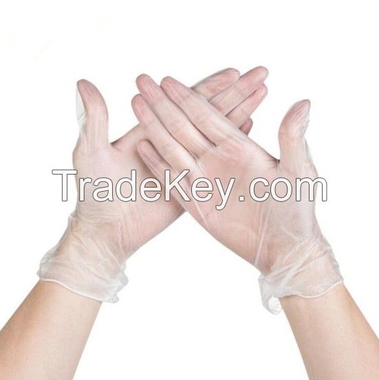 Disposable vinyl gloves powder free for food grade 