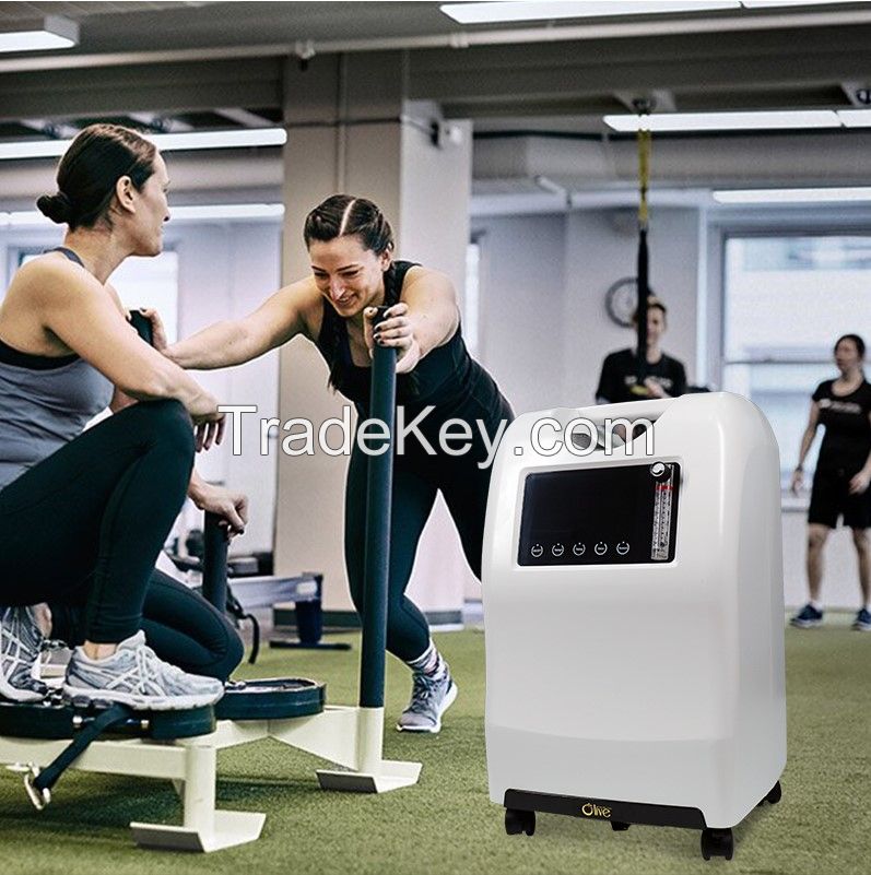 50-100lpm Simulated Altitude Hypoxicator Altitude Training Generator 9% O2 Purity Mountain Hypoxic Generator For Athletes Gym